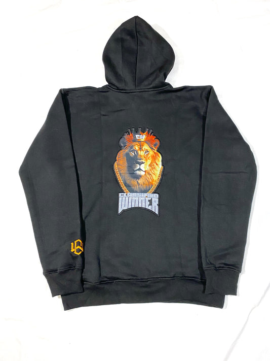 Black Classified Winner Lion Hoodie