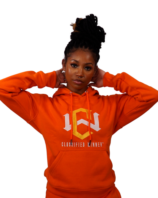 Women’s Orange Sweatsuit