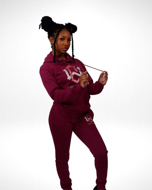 Women’s Plum Sweatsuit