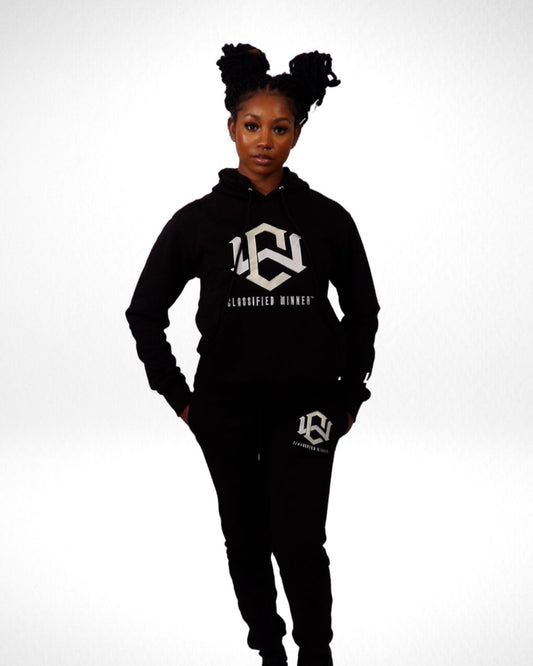 Women’s Black Sweatsuit