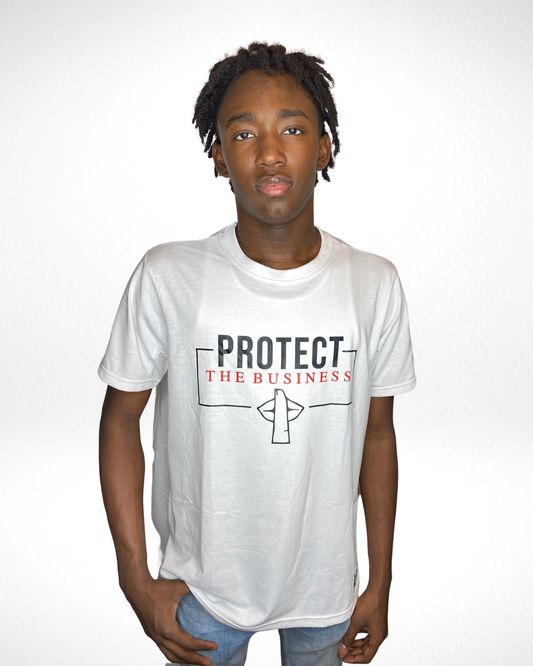 White PTB Tee