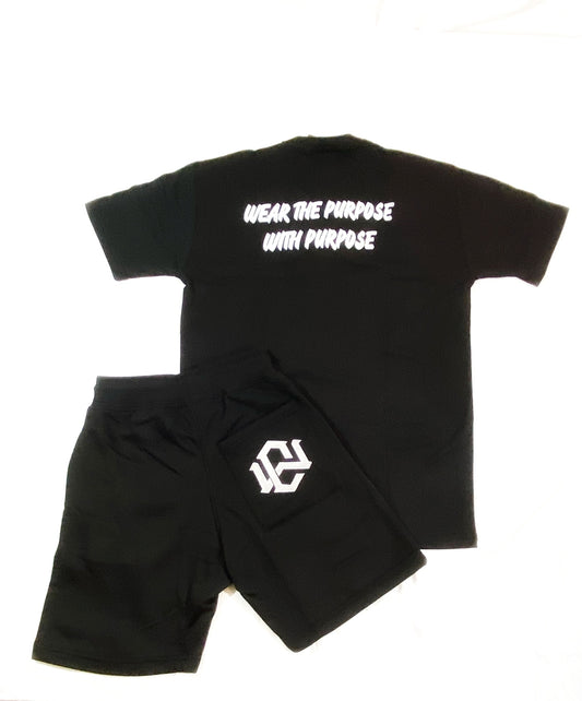 Classified Winner Black & White Men’s Short Set